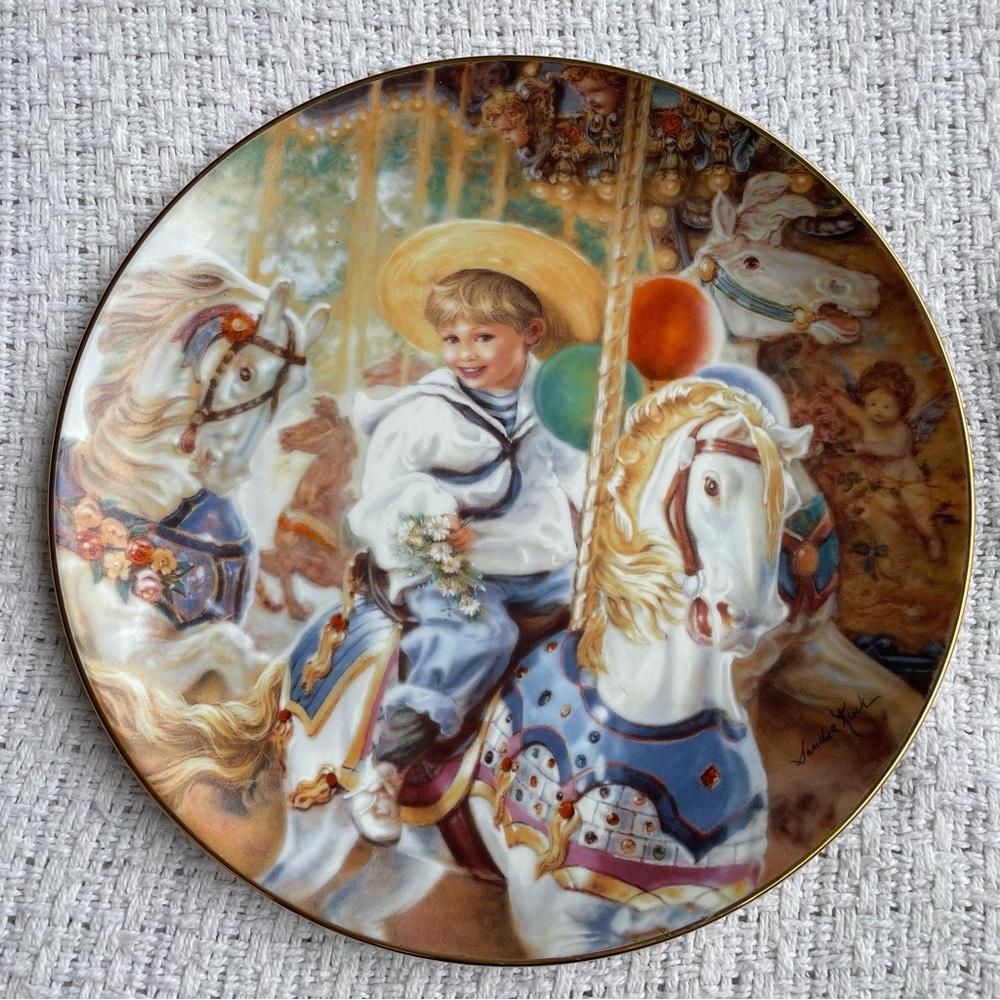 “ Carousel Of Dreams” By Sandra Luck, 4th Issue Of Hearts And Flowers